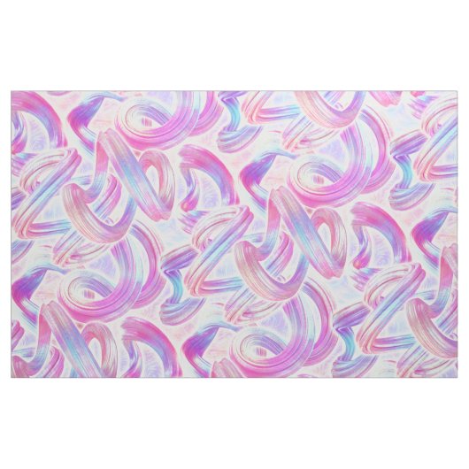 eurobeat holorave - rosa und blau: stoff (Fat Quarter (45,7 x 55,9 cm))
