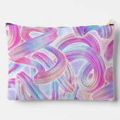 eurobeat holorave - rosa und blau: zubehörtasche (Rückseite)