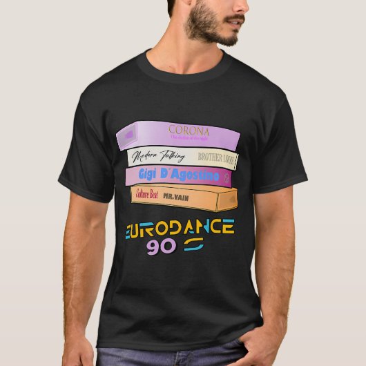 Eurodance T-Shirt (Vorderseite)