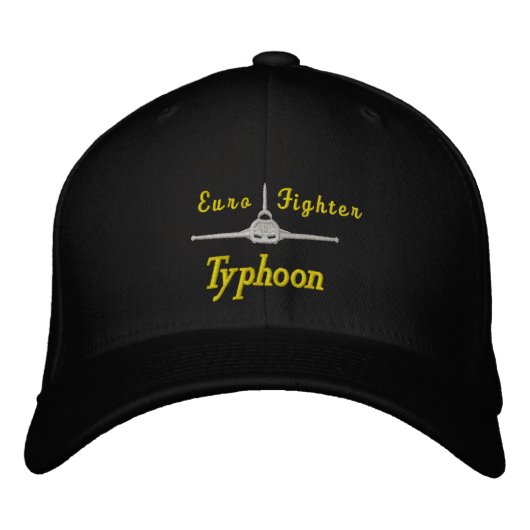 Eurofighter Golf Hat Bestickte Baseballkappe (Vorderseite)
