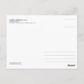 Eurofighter-Postkarte Postkarte (Rückseite)