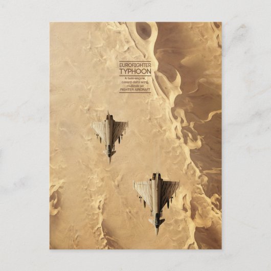 Eurofighter-Postkarte Postkarte (Vorderseite)