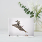 EUROFIGHTER TAIFUN POSTKARTE (Stehend Vorderseite)