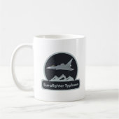 Eurofighter Typhoon Jet Fighter Kaffeetasse (Links)
