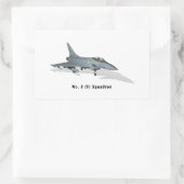 Eurofighter Typhoon Nr. 3 Sqn Rechteckiger Aufkleber (Tasche)