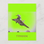 EUROFIGHTER TYPHOON POSTKARTE (Vorderseite)