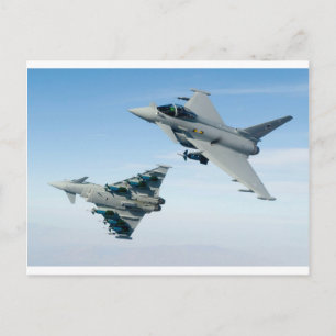 EUROFIGHTERS POSTKARTE