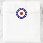 Euromod Round Sticker (Tasche)