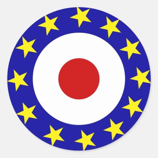 Euromod Round Sticker (Vorderseite)