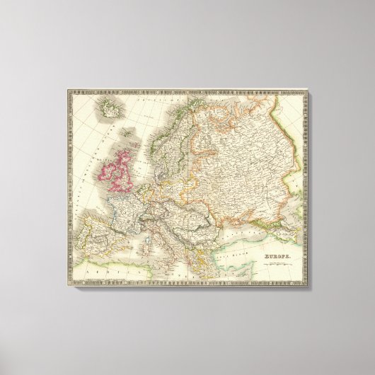 Europa 10 leinwanddruck (Vorderseite)