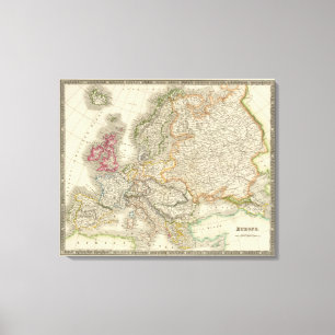 Europa 10 leinwanddruck