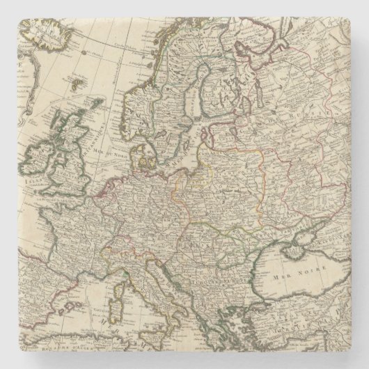 Europa 11 steinuntersetzer (Vorderseite)