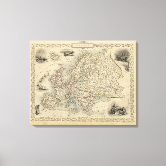 Europa 12 leinwanddruck (Vorderseite)