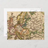 Europa 12 postkarte (Vorne/Hinten)