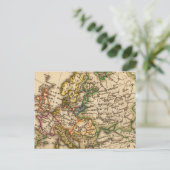 Europa 12 postkarte (Stehend Vorderseite)