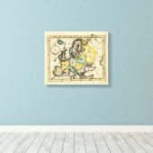 Europa 13 leinwanddruck (Insitu (Holzboden))