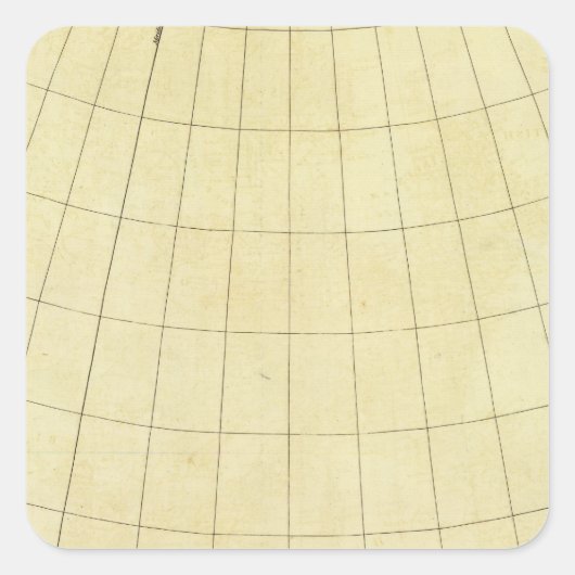 Europa 14 quadratischer aufkleber (Vorderseite)
