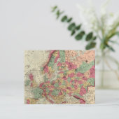 Europa 15 postkarte (Stehend Vorderseite)