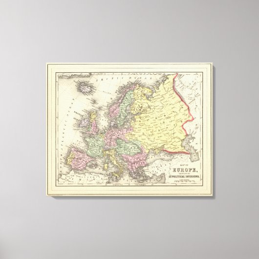 Europa 16 leinwanddruck (Vorderseite)