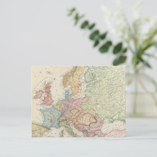 Europa 16 postkarte (Stehend Vorderseite)