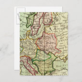 Europa 16 postkarte (Vorne/Hinten)