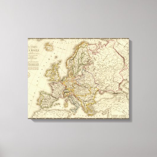 Europa 1789 leinwanddruck (Vorderseite)