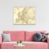 Europa 1789 leinwanddruck (Insitu (Wohnzimmer))