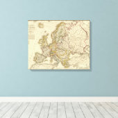 Europa 1789 leinwanddruck (Insitu (Holzboden))