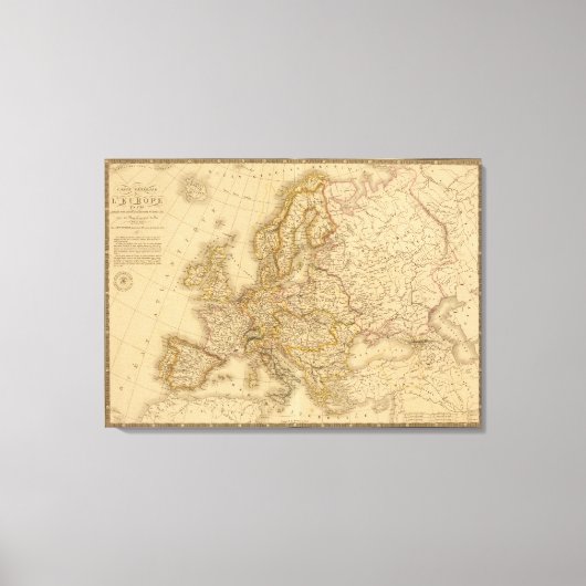 Europa 1789 leinwanddruck (Vorderseite)