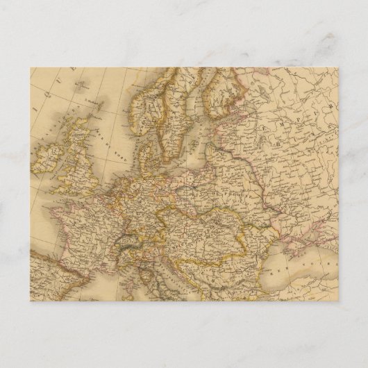 Europa 1789 postkarte (Vorderseite)