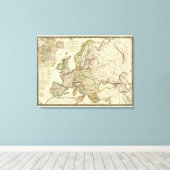 Europa 1813 2 leinwanddruck (Insitu (Holzboden))