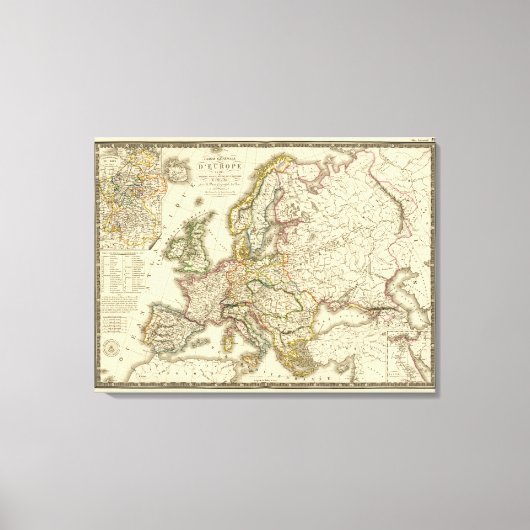 Europa 1813 2 leinwanddruck (Vorderseite)