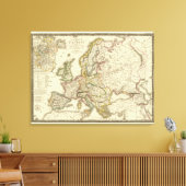 Europa 1813 2 leinwanddruck (Insitu (Wohnzimmer))