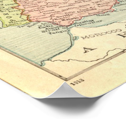 Europa: 1914 poster (Ecke)