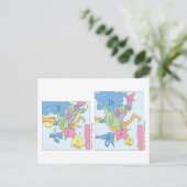 Europa 1914 Postkarte (Stehend Vorderseite)