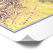 " Europa: 1982/heute - Mittelmeer Karte Poster (Ecke)