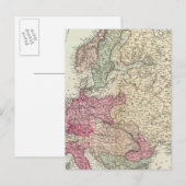 Europa 19 postkarte (Vorne/Hinten)