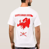 Europa 2005 - Drogen-Authorität T-Shirt (Rückseite)