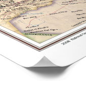 " Europa: 2008/heute - Detaillierte Karte Poster (Ecke)