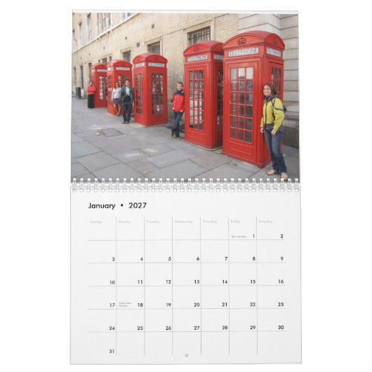 Europa 2009 kalender (Jan 2027)