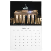 Europa 2025 (mit Standorten) groß Kalender (Jan 2027)
