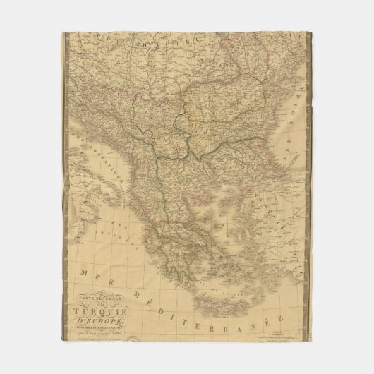 Europa 23 fleecedecke (Vorderseite)