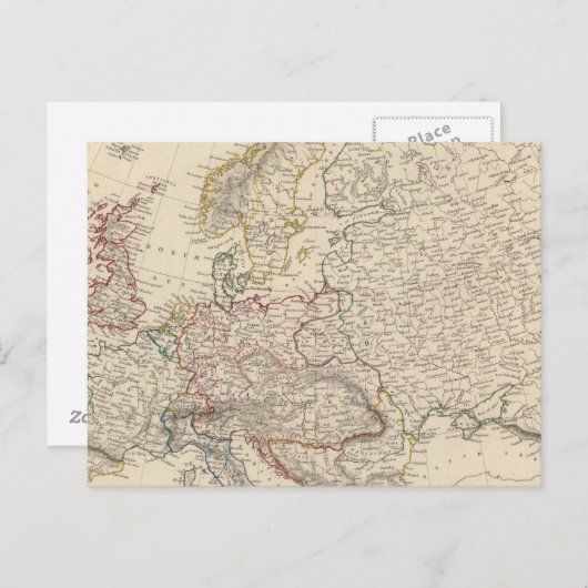 Europa 23 postkarte (Vorne/Hinten)