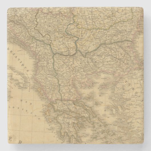 Europa 23 steinuntersetzer (Vorderseite)