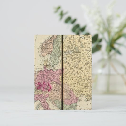 Europa 26 postkarte (Stehend Vorderseite)