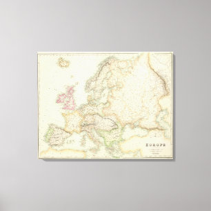 Europa 28 leinwanddruck