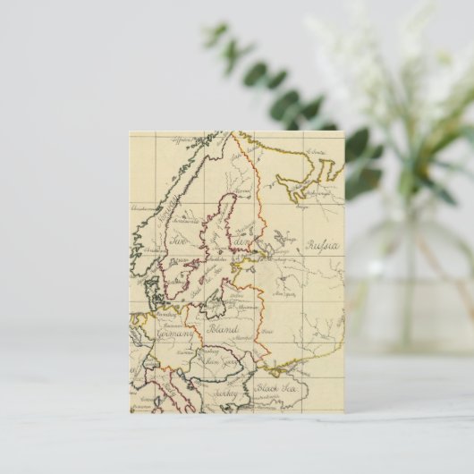 Europa 29 postkarte (Stehend Vorderseite)