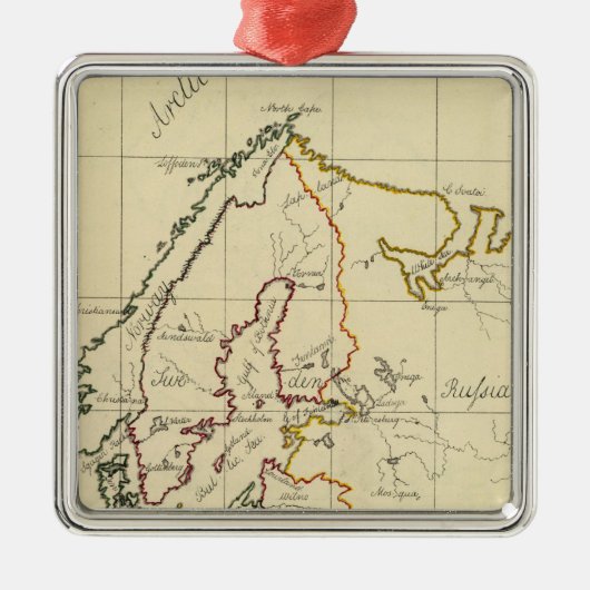 Europa 29 silbernes ornament (Vorne)