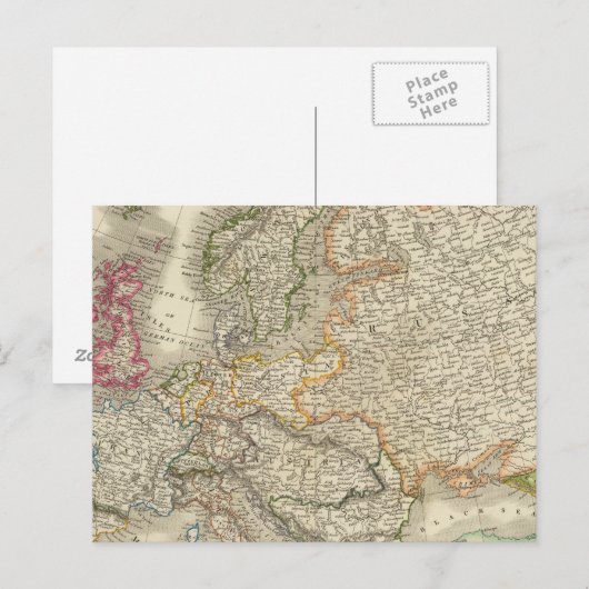 Europa 30 postkarte (Vorne/Hinten)