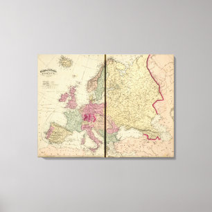 Europa 33 leinwanddruck